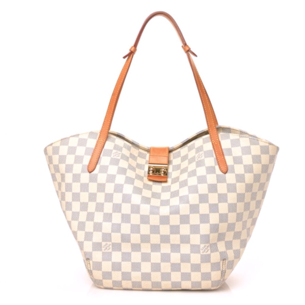 Excellent condition, authentic Louis Vuitton Salina PM in Damier Azur